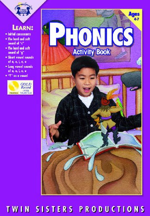 Phonics Music CD & Activity Book Set