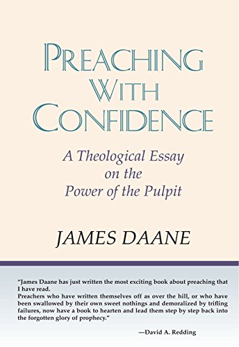 Preaching with Confidence cover