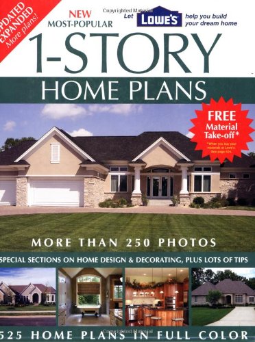 New Most-popular 1-story Home Plans
