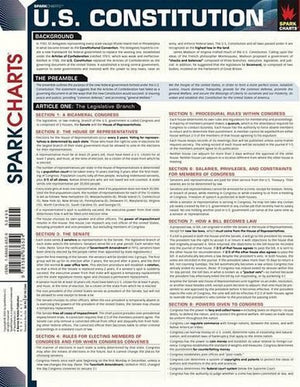 United States Constitution (Sparkcharts)