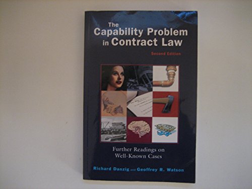 The Capability Problem in Contract Law