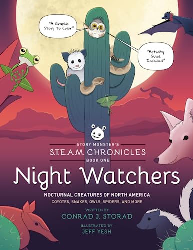 Story Monster's S.T.E.A.M. Chronicles, Book 1: Night Watchers cover