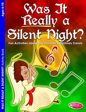 Was It Really a Silent Night? Christmas Activity Book 6pk