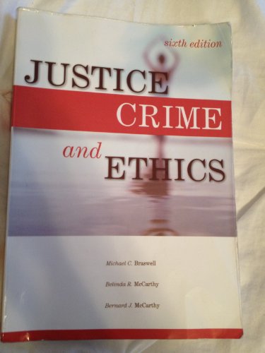Justice, Crime, and Ethics