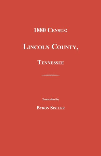 1880 Census, Lincoln County, Tennessee
