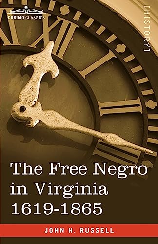 The Free Negro in Virginia 1619-1865 cover