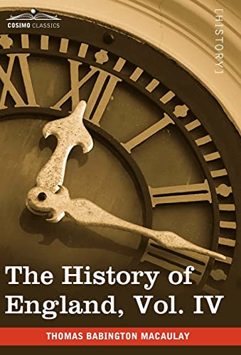 The History of England from the Accession of James II, Vol. IV (in Fiv cover