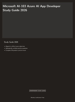 Microsoft AI-103 Exam Study Guide 2026