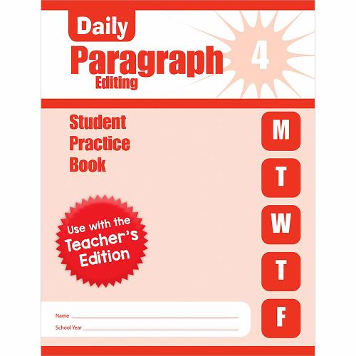 Daily Paragraph Editing, Grade 4 Individual Student Practice Book