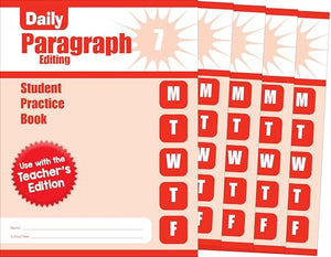 Daily Paragraph Editing, Grade 7 Student Book 5 Pack