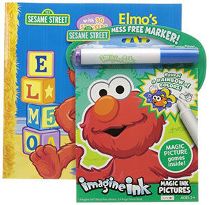 Elmo's ABC Book with 30 Stickers 