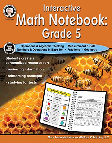 Interactive Math Notebook Resource Book, Grade 5