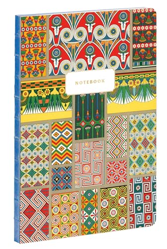 Ancient Egypt Patterns - Albert Racinet A5 Notebook