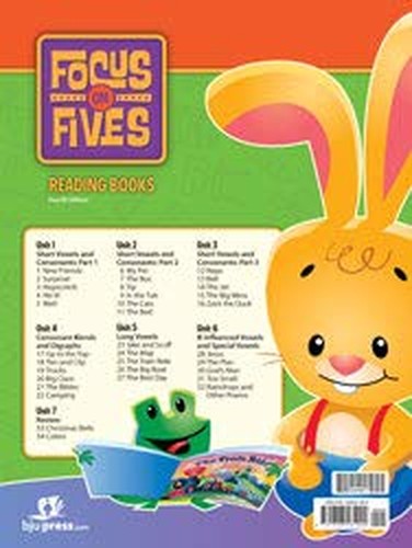 Focus on Fives Reading Books for K5 (34 Books) - 4th Edition