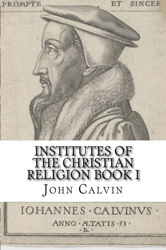 Institutes of the Christian Religion Book I cover