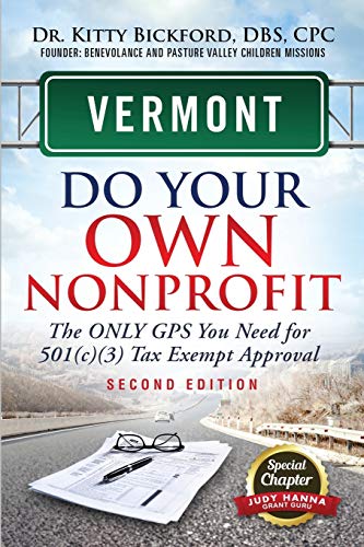 Vermont Do Your Own Nonprofit cover art