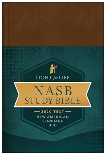 The Light for Life NASB Study Bible [Golden Caramel]