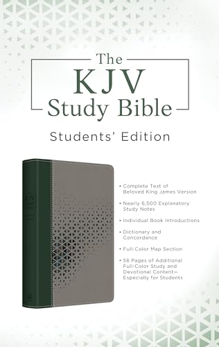 The KJV Study Bible, Students' Edition [Cypress & Smoke]