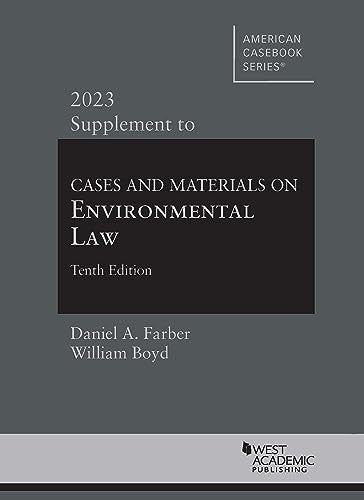 Cases and Materials on Environmental Law, 2022 Supplement cover