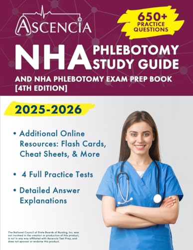 NHA Phlebotomy Study Guide 2025-2026