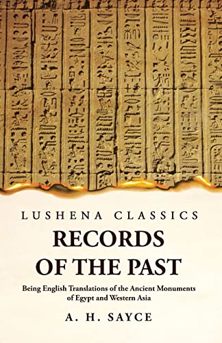 Records of the Past Being English Translations of the Ancient Monument cover