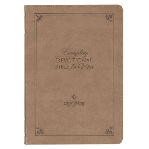 NLT Holy Bible Everyday Devotional Bible for Men New Living Translatio