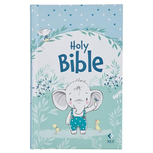 NLT Keepsake Holy Bible for Baby Boys Baptism Easter, New Living Translation, Blue 