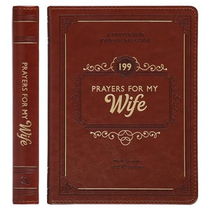 Gift Book 199 Prayers for My Wife Faux Leather 