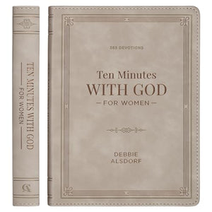 Devotional 10 Minutes with God for Women Faux Leather 
