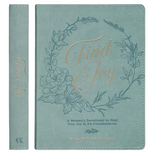 Gift Book Find Joy Faux Leather 