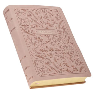 KJV Bible Giant Print Full Size Faux Leather Pink 