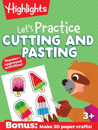 Learn Scissor Skills Big Fun Workbook cover