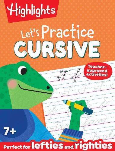 Learn to Write Cursive Big Fun Workbook cover