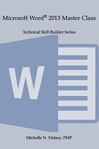Microsoft Word 2013 Master Class cover
