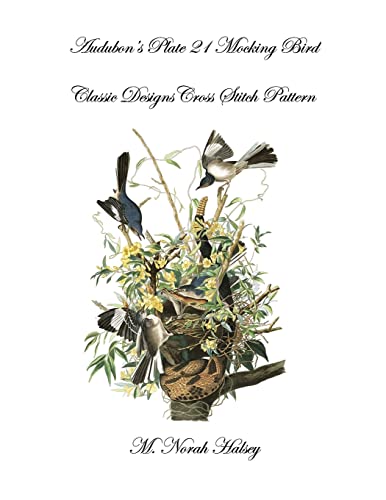 Audubon's Plate 21 Mocking Bird cover