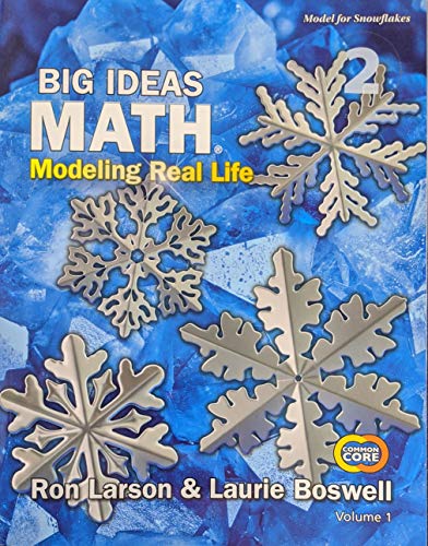 Big Ideas Math: Modeling Real Life Common Core - Grade 2 Student  Edition Volume 1 (1-year)