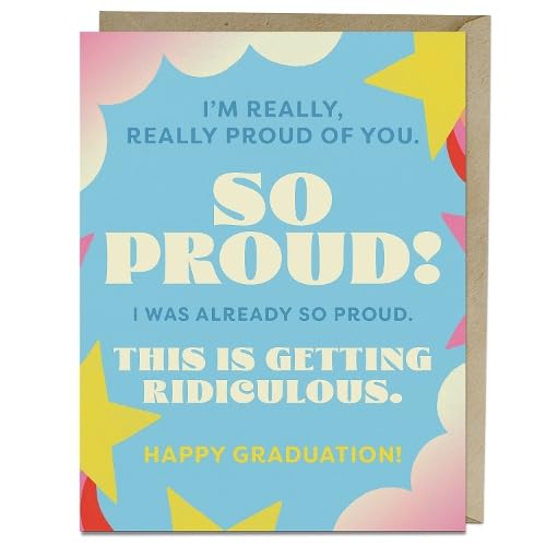 6-Pack Em & Friends Really, Really Proud Greeting Cards cover