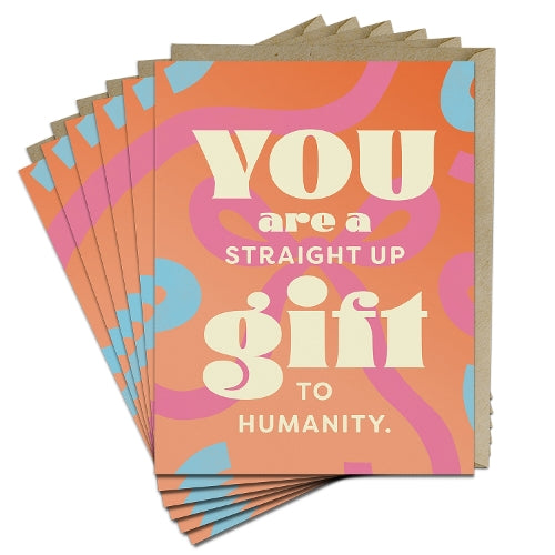 6-Pack Em & Friends Straight-up Gift Greeting Cards cover