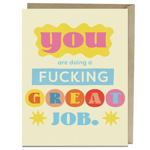 6-Pack Em & Friends Doing Fucking Great Greeting Cards cover