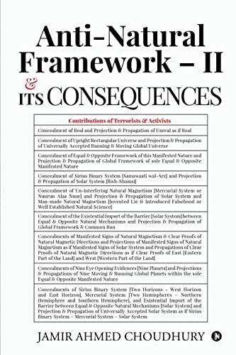 Anti-natural Framework - II & Its Consequences cover