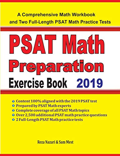 PSAT Math Preparation Exercise Book