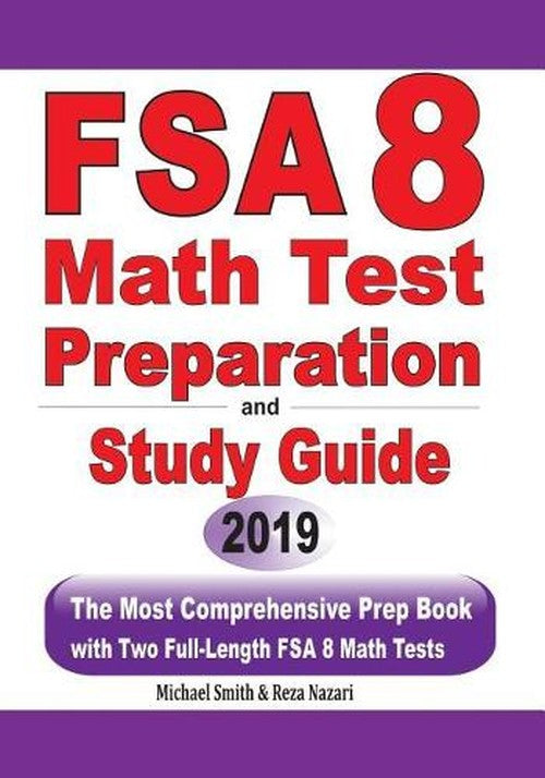 FSA 8 Math Test Preparation and Study Guide