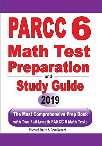 PARCC 6 Math Test Preparation and Study Guide cover
