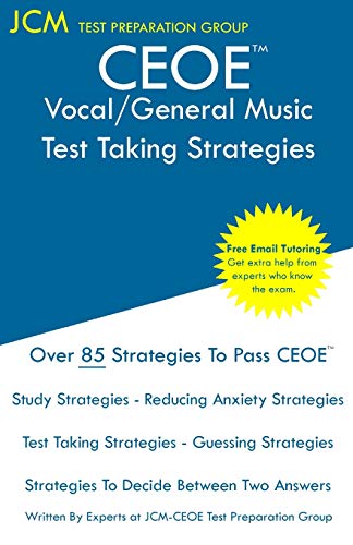 CEOE Vocal/General Music - Test Taking Strategies cover