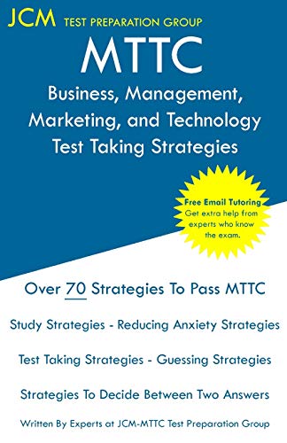 MTTC Business, Management, Marketing, and Technology - Test Taking Str cover