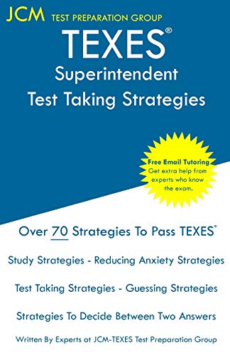 TEXES Superintendent - Test Taking Strategies cover
