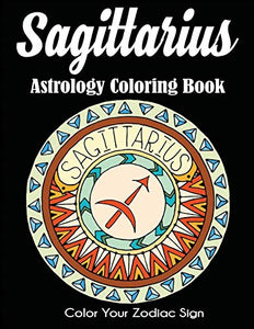 Sagittarius Astrology Coloring Book 