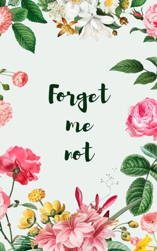 Forget me not cover