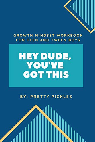 Growth Mindset Journal for Teen and Tween Boys