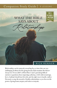 What Does the Bible Say About Relationships Study Guide 